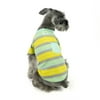 Vibrant Life Striped Pocket Dog Tee, Yellow & Green, XX-Small