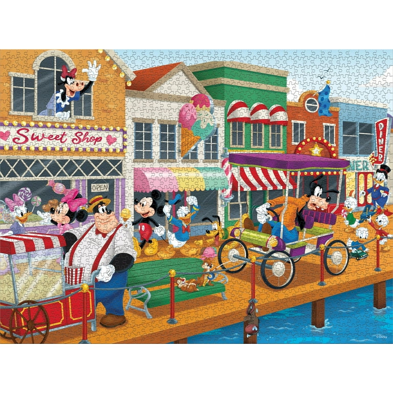mickey74 さま専用① Ceaco Disney Mickey and Friends Boardwalk Fun 1500 Piece