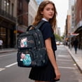 thumbnail image 4 of KUIFORTI Pink Axolotl Kids Backpack Versatile School Bag for Elementary and Middle School Daily Use Large Capacity Boys Bookbag with Laptop Compartment, 4 of 7