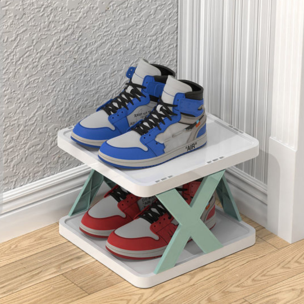 Bhxteng Shoe Storage Rack for Entryway Multi Purpose Shoe Rack for