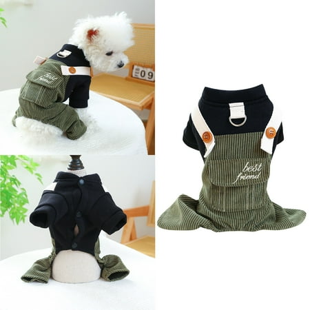 

Pet Circle Dog Clothing Pet Clothing 23 Autumn/Winter Corduroy Friend Overalls