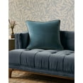 thumbnail image 2 of Chris Loves Julia x Loloi Liza Blue 22'' x 22'' Decorative Pillow, 2 of 4