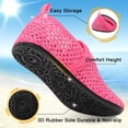 thumbnail image 5 of JOINFREE Baby Quick Dry Water Shoes Kids Non Slip Swim Sock Shoes for Beach Pool, 5 of 6
