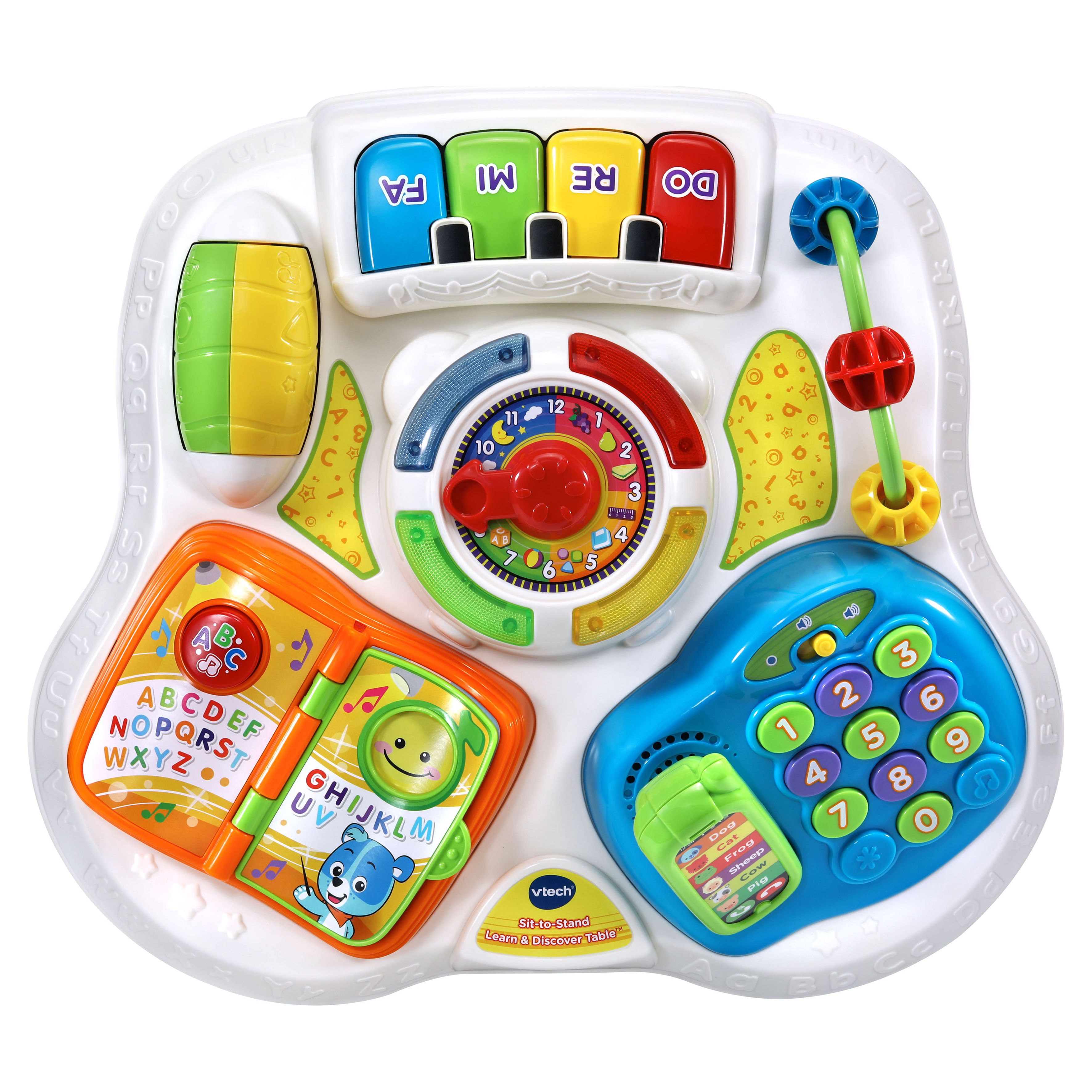 VTech Sit-to-Stand Learn and Discover Table, Activity Toy for Baby - image 5 of 9