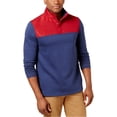 thumbnail image 1 of Club Room Mens Colorblocked Knit Sweater, Blue, X-Large, 1 of 1