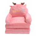 thumbnail image 2 of Foldable Sofa Cute Cartoon Shape Comfortable Multifunctional Kids Couch with Premium Sponge, Adorable Cartoon Design, 2 of 8