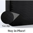 thumbnail image 5 of Foam Lumbar Support Pillow for Recliner with Recliner Chair Seat Cushion-Thick Seat Cushion for Elderly with Long Back Support, Extra Large & Non-Slip, Black, 5 of 7
