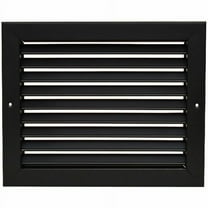 Dometic Boat A/C Vent Grille 217000813 | 10 x 8 Inch Black Aluminum