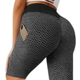 thumbnail image 3 of Gibobby Shorts Gym Mujer Fitness Yoga 2PC Pantalones cortos deportivos ajustados para mujer Pantalones cortos de yoga para levantamiento de glúteos(Azul, XXL), 3 of 5