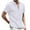 White, variant on Mens Plus Size Shirts Short Sleeve Shirt Men Summer Casual Fashion Linen T-Shirt Men's Retro Stand-Up