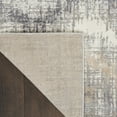 thumbnail image 6 of Nourison Elation Abstract Chevron Grey Ivory 4' x 6' Area Rug, (4' x 6'), 6 of 9