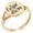 Rose Gold, variant on Stainless Steel Carpe Diem Calligraphy Minimalist Oval Top Polished Statement Ring
