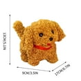 thumbnail image 3 of A Teddy Bear Electric Simulation Pet Dog Portable Cage Walking Barking Toy Interactive Plush Puppy With Leash Carry Case Kids Role Play Companion Robotic Pet, 3 of 6