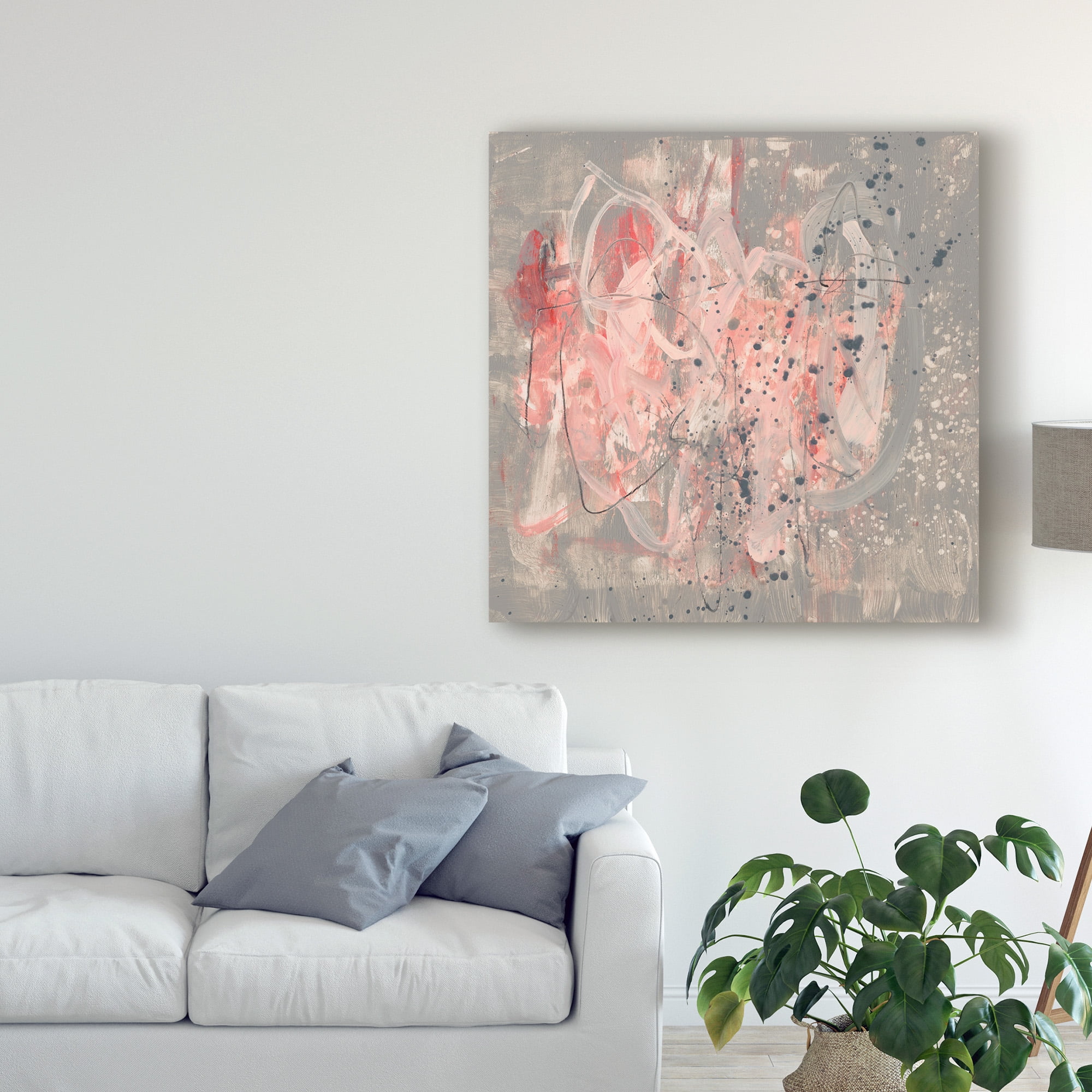 Trademark Fine Art 'Blush Kinesis II' Canvas Art by Jennifer Goldberger