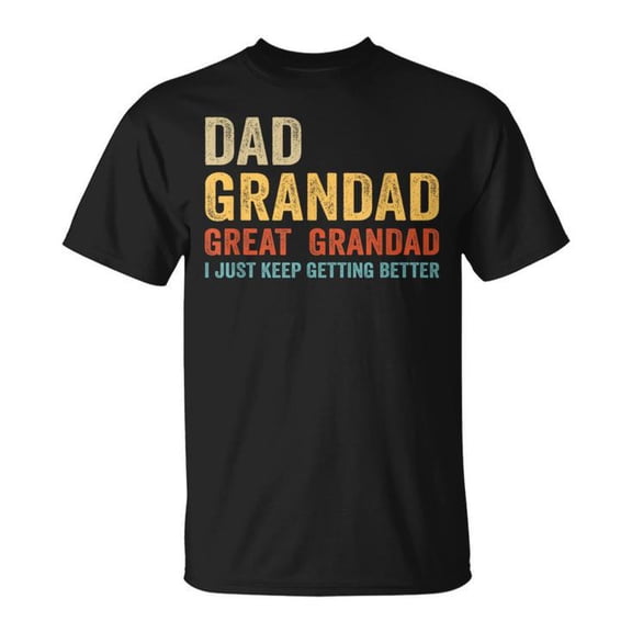 Sam Soft Dad Grandad Great Grandad Dad Grandpa Gifts Grandpa Gifts Unisex T Shirt
