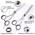 thumbnail image 2 of Kit Tijeras Para Cabello Dara Baby Estilista Barbero Profesional 10pza HOM00014, 2 of 4