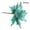 Green, variant on 20cm New Party Supplies Wedding Favors Home Decoration Poinsettia Xmas Gift Christmas Tree Flowers Glitter Ornament WHITE