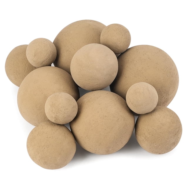 Bolas de Cerámica Stanbroil Paquete de 12 para Fogatas y Chimeneas