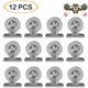 thumbnail image 1 of Cateissary Clips magnéticos para nevera, 12 Uds., Clip para nevera, hogar, oficina, aula, pizarra blanca, fotos colgantes, calendario, Clip para Conjuntos de muebles de dormitorio Cateissary HA017593-00, 1 of 1