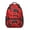 Game Controller Red-1, variant on Game Controller Blue Pattern Backpack for School, Cute School Bag with Adjustable Shoulder Straps and Padded Back, 15.3"x11"x6.7"