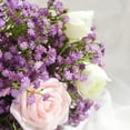 thumbnail image 5 of 10 Pcs Artificial Fake Babys Breath Gypsophila Silk Flowers Bouquet Home Wedding Party Home Decor, Purple, 5 of 7