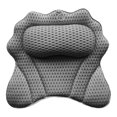 thumbnail image 1 of Almohada de baño Cojín de bañera Cómoda almohada de bañera con ventosa Relajante Gris, 1 of 9