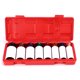 thumbnail image 2 of 8Pcs Wheel Nut Sockets Impact Metric 1/2in Deep Sleeved Coded Set 15-27mm/0.6-1.1in, 2 of 9