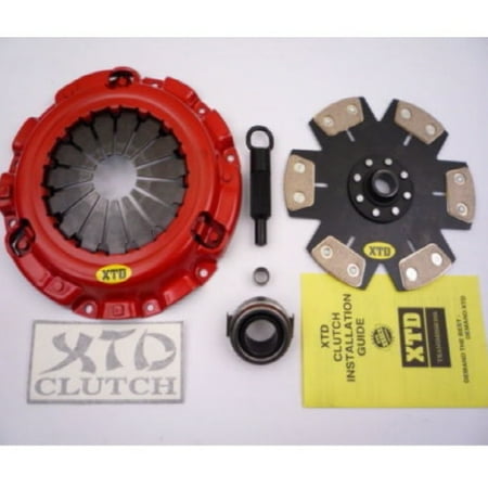 6 Puck Clutch Kit - XTD STAGE 4 UNSPRUNG CLUTCH KIT MAZDA RX-8 RX8 1.3L 13BMSP 6 SPD jdm