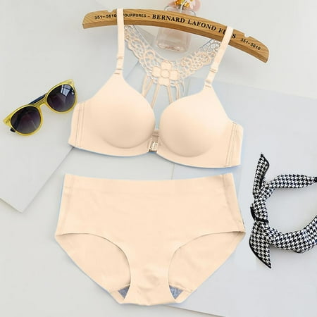 

Homadles Lingerie for Women- Sexy Slim Fit Sleepwear 2 Piece Lingerie Sets Beige XXXXXL