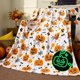 thumbnail image 1 of Manta Joiedomi para Halloween, 127 x 152 cm, suave y brillante en la oscuridad, 1 of 8