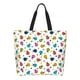 thumbnail image 1 of Balery Ladybugs And Flowers Bolsa Tote Estilo Estético con Cremalleras, Bolsa de Hombro, Bolsa de Compras Grande y Plegable, 1 of 8