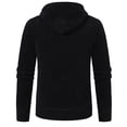 thumbnail image 4 of Maoxin Men's Jacket Men's Casual Fashionable Long Sleeved Hooded Pocket Jacket Long Sleeve Hooded Casual Outwear Jackets Jackets for Men , Black , L, 4 of 5