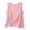 Pink, variant on Vivianyo HD Women's Gingham Print Top, Sleeveless Tank Round Neck Casual Blouse for Women Vacation Wear, Women's Black, Sizes S-3XL
