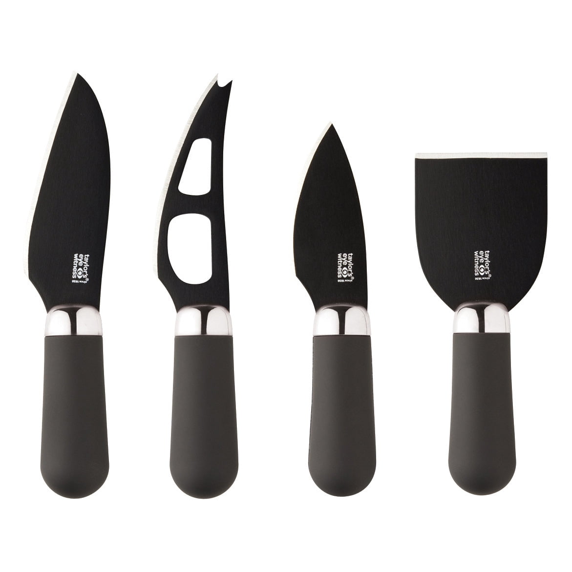 Taylors Eye Witness - BROOKLYN CHROME Ensemble de 4 Couteaux à Fromage