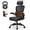 Black, variant on COOLHUT Ergonomic Office Chair, High Back Mesh Desk Chair with Lumbar Support and Adjustable Headrest, Swivel Home Office Chair, Computer Gaming Chair, 400lbs, Black