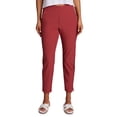 thumbnail image 3 of RBX Active Women's Ribbed Side Woven Ankle Pant With Pockets, 3 of 6