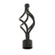 thumbnail image 3 of 2 Piezas de Varillas Decorativas para Cortinas BLESIY Twist Black, 3 of 8