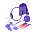 thumbnail image 2 of Lipstore Pilates Essentials Kit Accessories for Inner Thigh Exercise Training Workout Purple, 2 of 8