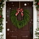 thumbnail image 5 of Corona navideña decorativa | Elegante corona para puerta para cualquier estación con follaje preservado y ramitas naturales | Vegetación artificial duradera | Decoración para paredes y balcones,, 5 of 7
