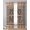Brown Black, variant on Retro Farmhouse Sheer Curtains 84 Inch Length 2 Panels Set for Living Room/Bedroom, Country Star Berries Text Wooden Grain Kitchen Curtains Grommet Semi-Sheer Curtains Window Treatments 52"x84"x2
