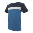thumbnail image 4 of Playera George Talla EG Manga Corta con 3 Bloques Azul Marino Blanco y Azul Teal, 4 of 4