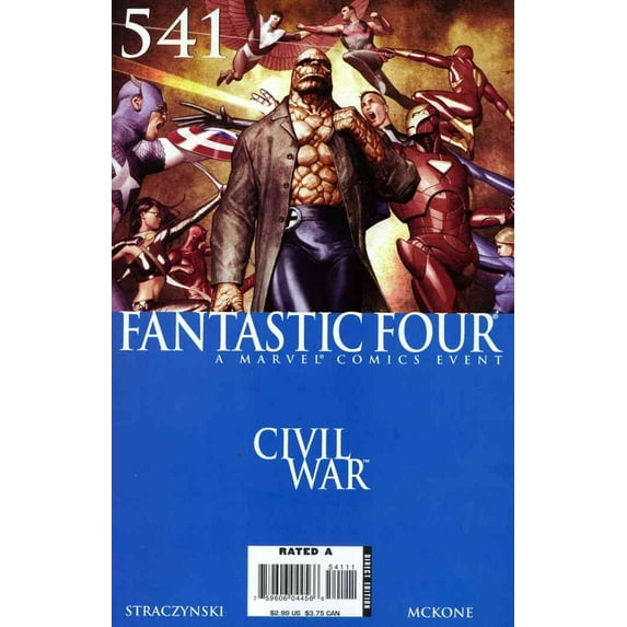 Fantastic Four (Vol. 1) #541 VF ; Marvel Comic Book