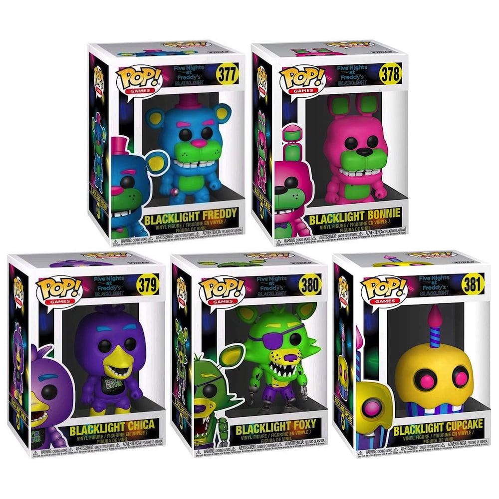 blacklight fnaf figures