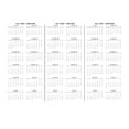 thumbnail image 3 of Kerixi 3 Year Calendar Planner Black, 11 * 8.5'' JUL 2025 - JUN 2028, 3 of 6
