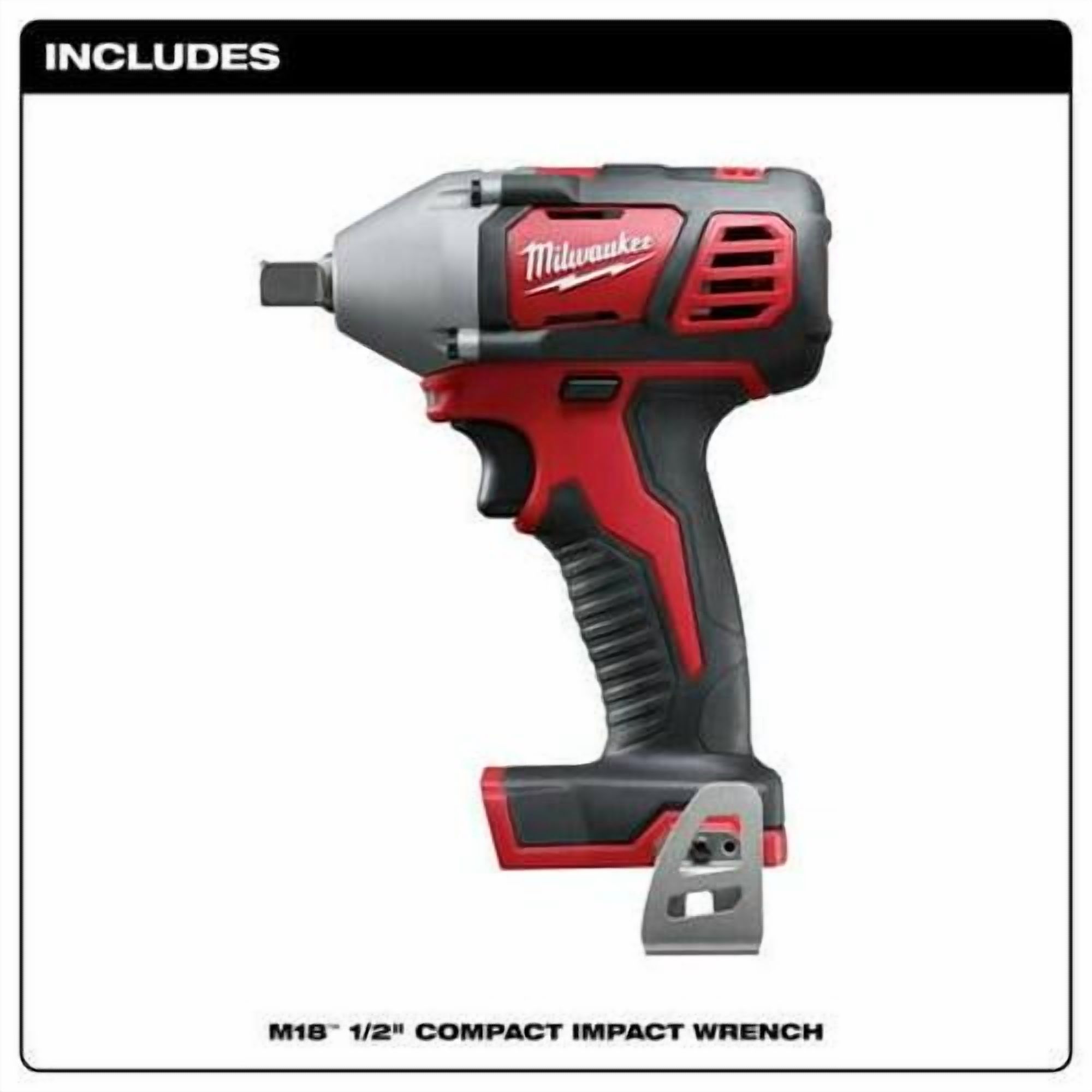 Milwaukee Tool M18 1/2  Impact Wrench w/Pin Detent