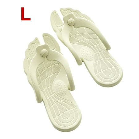 

ABIDE teng hong hui Slippers Travel Portable Flip Flops Non-slip Bathroom Beach Sandals Slippers Travel Flip Flops for Summer