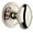 Polished Nickel, variant on Grandeur Ciredn_Prv_234 Circulaire Solid Brass Rose Privacy Door Knob Set - Brass