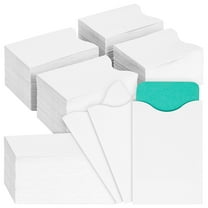 Stockroom Plus Credit Card Envelopes - Pack of 500 Tear-Resistant Hotel Key Packets - Customizable Blank Gift Card Envelopes - Wallet-Ready Paper ID Sleeves - 3.5 x 2.3 in, White