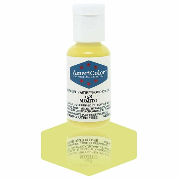 AmeriColor, Soft Gel Paste Food Color, Mojito .75 oz