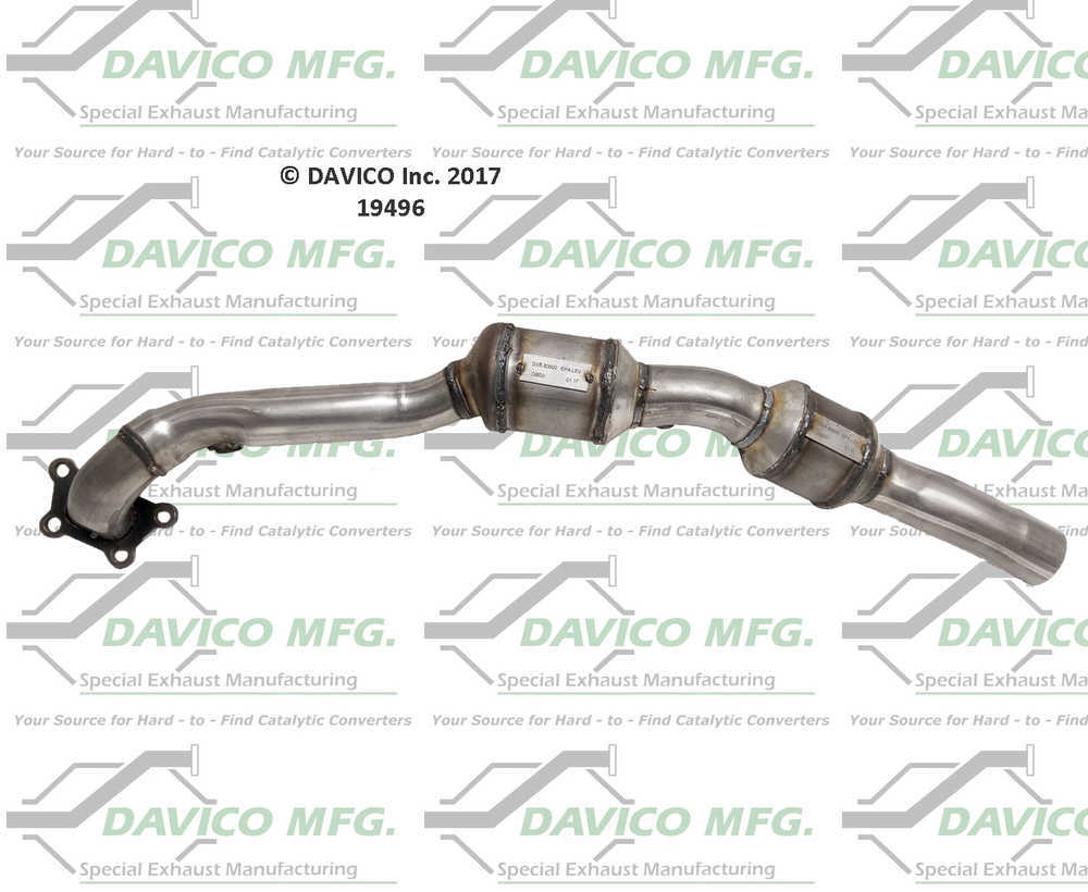 Davico Mfg 19496 Direct-Fit Catalytic Converter